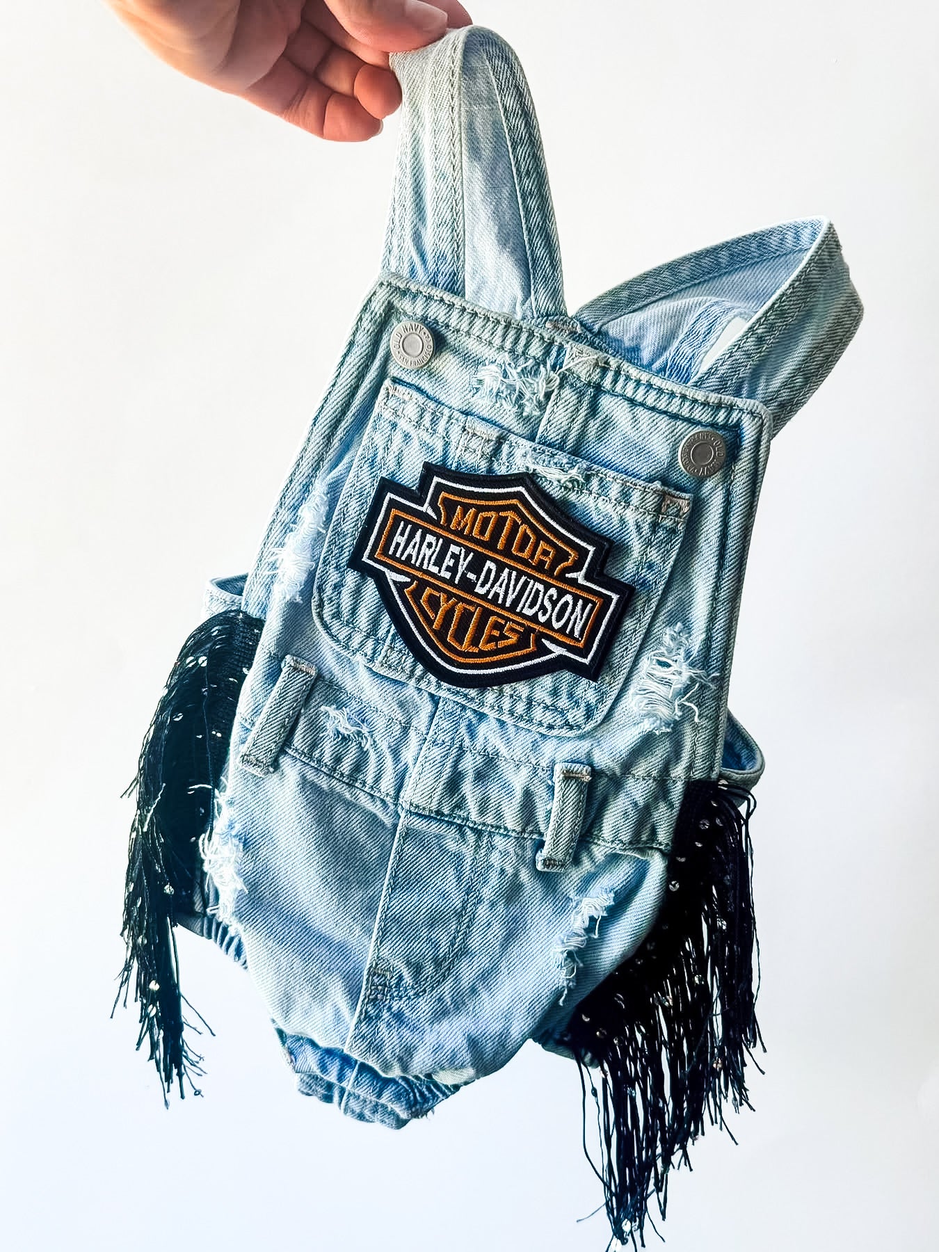 *READY TO SHIP* 6/12 Month Boujee Biker Bubble