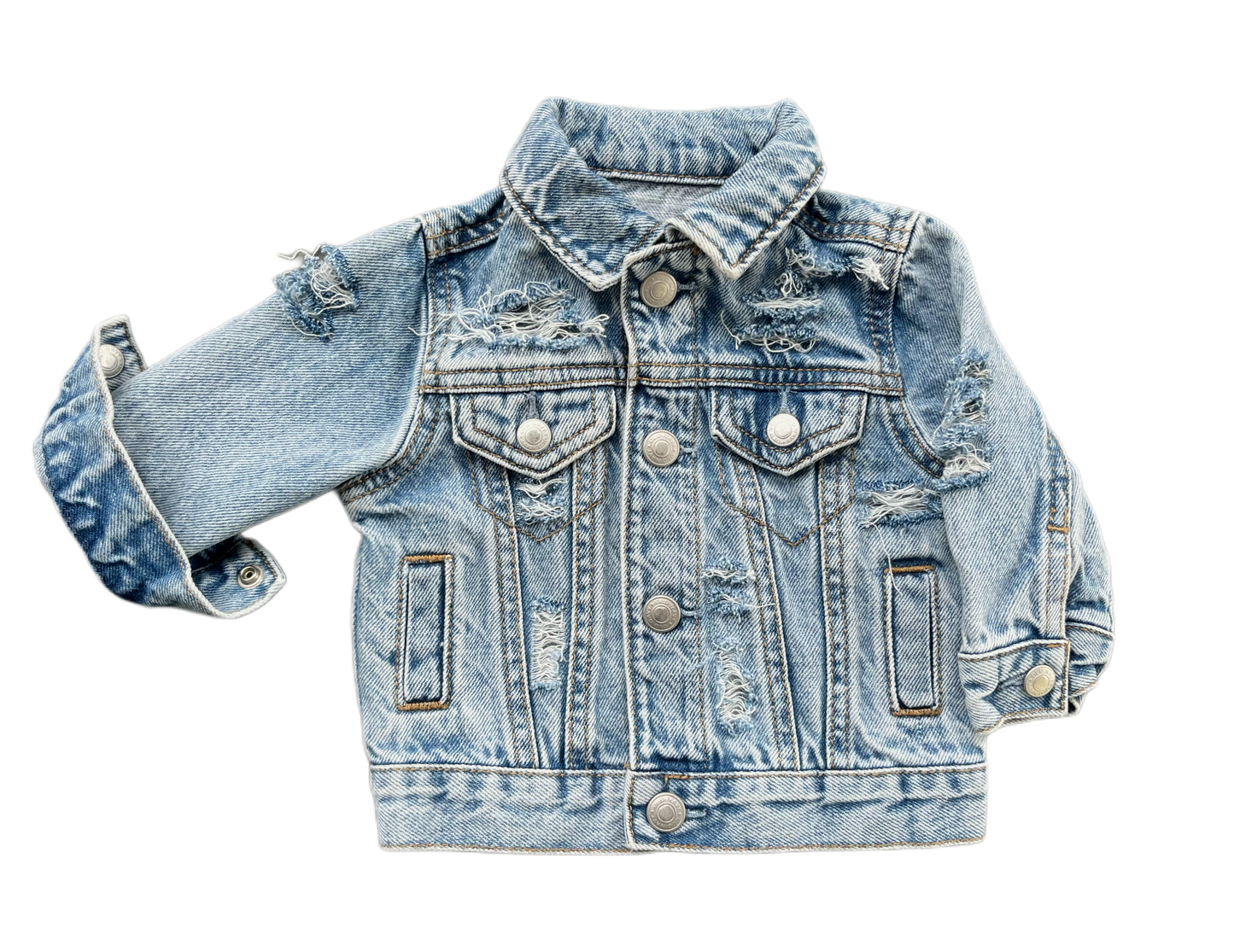 Baby Light Wash Jean Jacket (Boys & Girls)