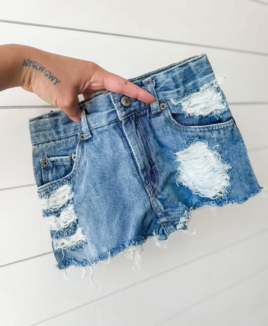 Size 5 Girls Vintage Levi Shorts