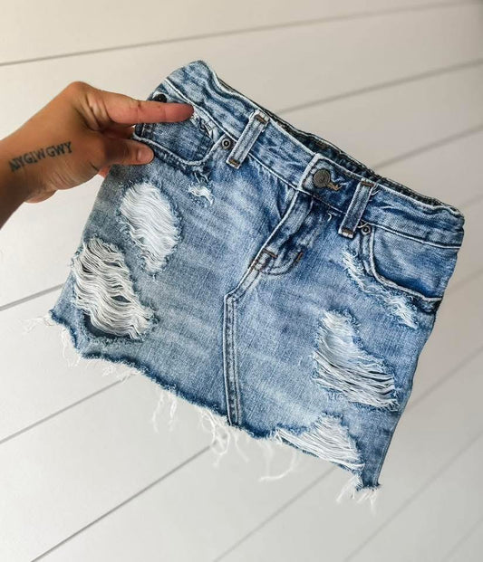 Size 6 Girls Vintage Polo Skirt