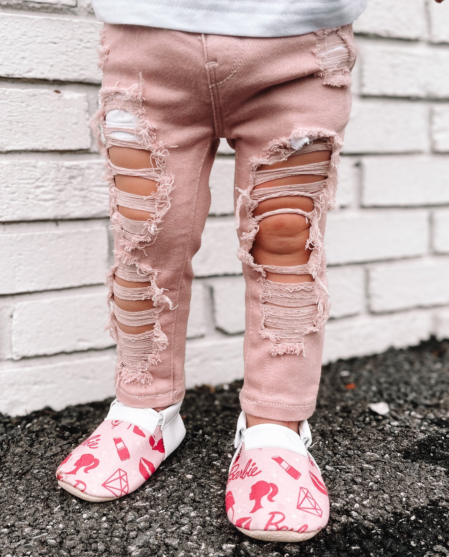 Blush Skinny Jeans (Boys & Girls)