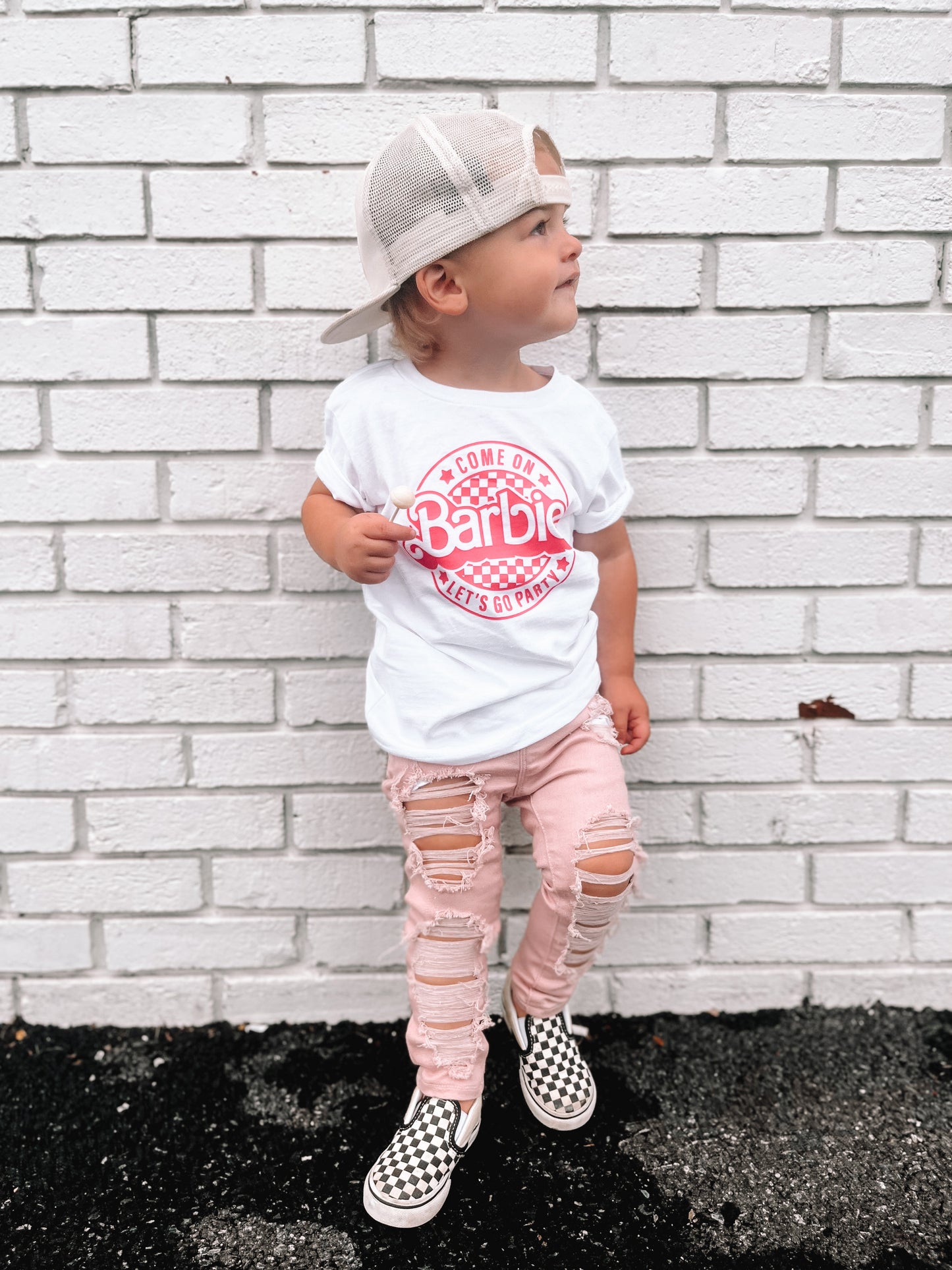 Blush Skinny Jeans (Boys & Girls)