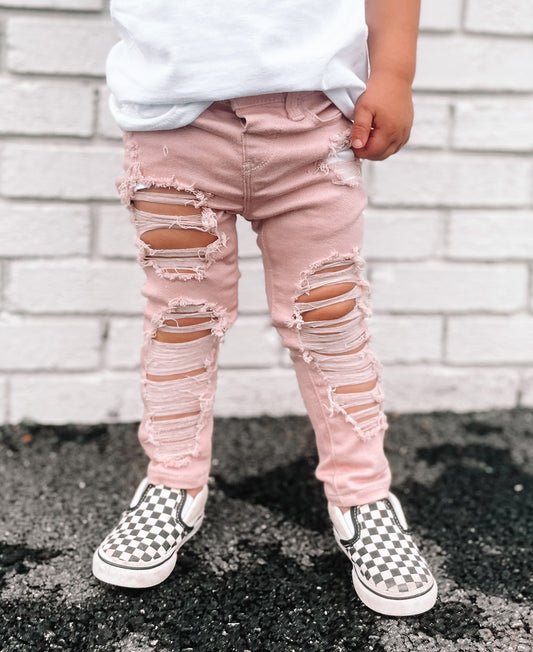 Blush Skinny Jeans (Boys & Girls)