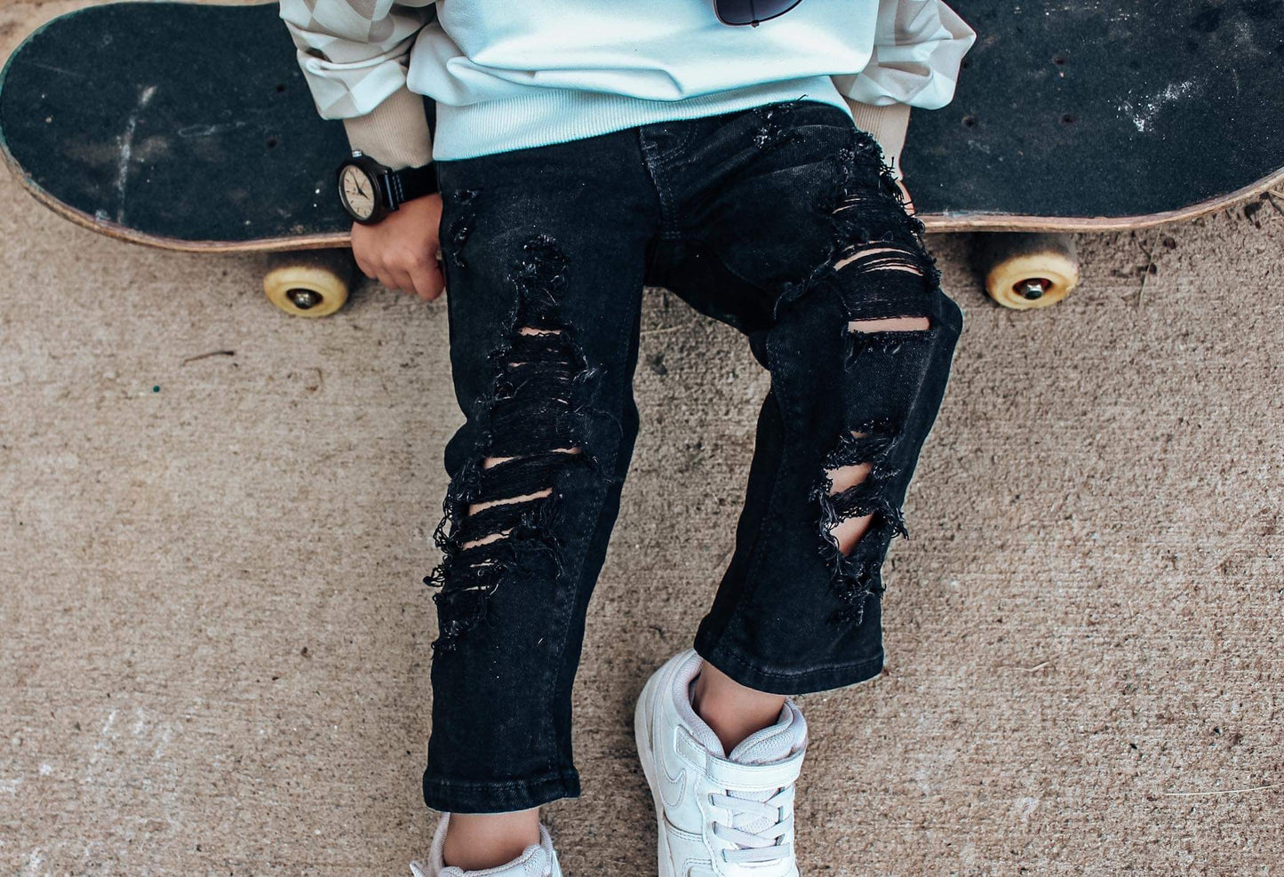 Flint’s Black Skinny Jeans (Boys & Girls)